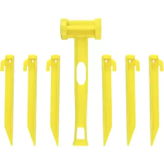 Benson Tentharingen met hamer 7-delig - 26 x 8 cm - 20 cm