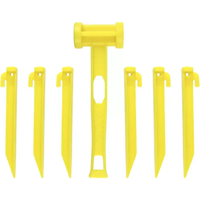 Benson Tentharingen met hamer 7-delig - 26x 8 cm - 20 cm