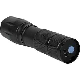 Benson Zaklamp tactical superbeam 5 W oplaadbaar alu - 34 x 34 x 145 mm - LED