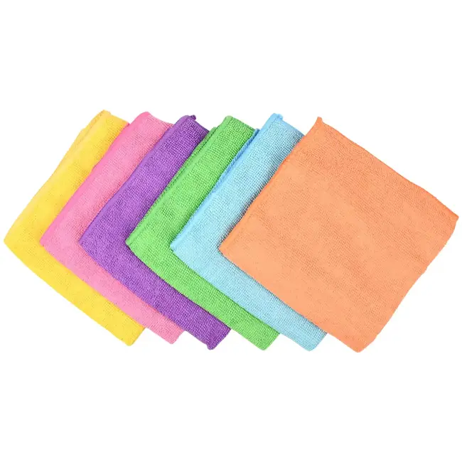 Benson Microvezeldoeken 30x 30 cm 6-delig - 20% polyamide Microvezeldoeken - 80% polyester en