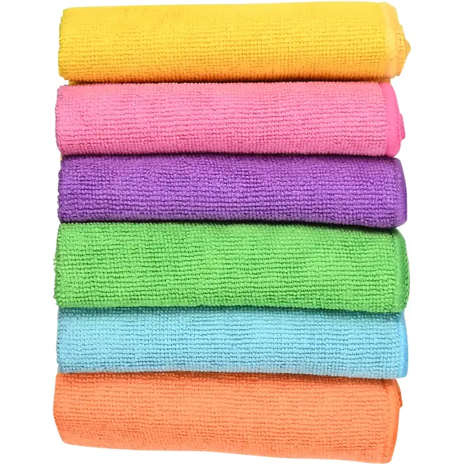 Benson Microvezeldoeken 30x 30 cm 6-delig - 20% polyamide Microvezeldoeken - 80% polyester en