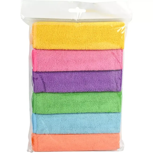 Benson Microvezeldoeken 30 x 30 cm 6-delig - 20% polyamide Microvezeldoeken - 80% polyester en