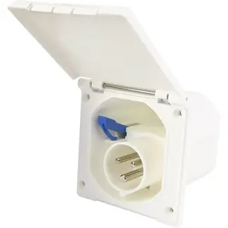 Benson CEE wandinvoerdoos - 16 ampère - 200-250 volt - IP44 - 2P+E