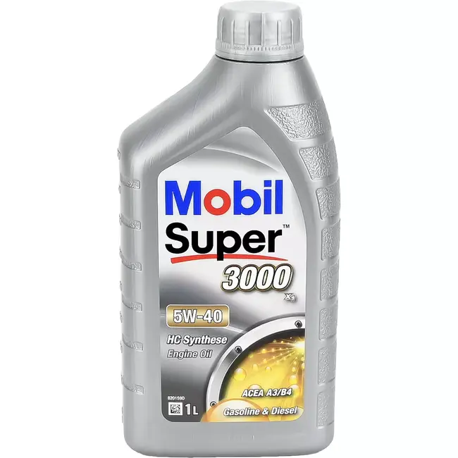 Mobil motor olie super 3000x 1 5 W-40 1 ltr