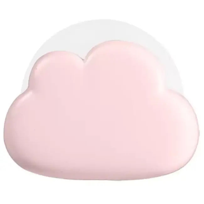 Benson Nachtlamp wolk oplaadbaar roze - 9,42 x 3,6 x 7,8 cm - ABS + PS