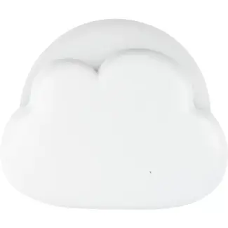 Benson Nachtlamp wolk oplaadbaar beige - 9,42 x 3,6 x 7,8 cm - ABS + PS