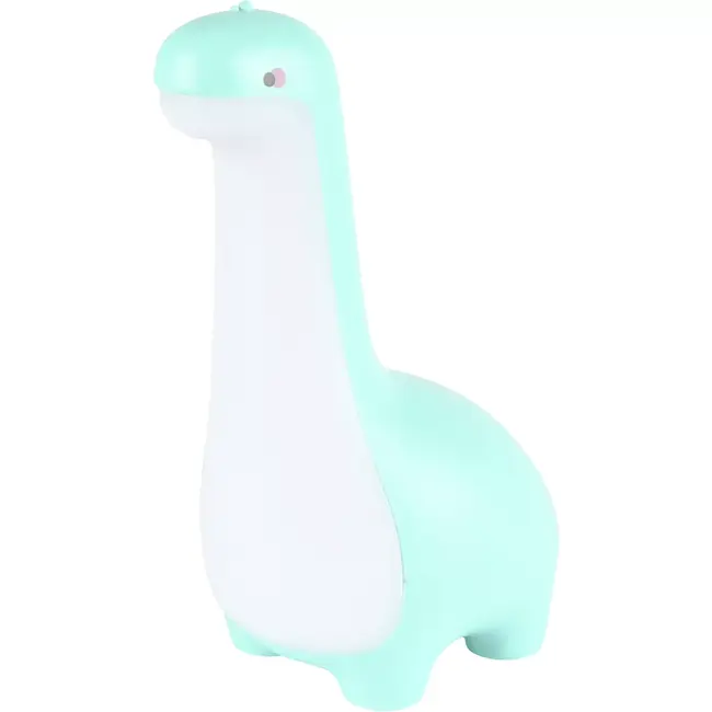 Benson Nachtlamp dinosaurus dimbaar oplaadbaar blauw - 12,5 x 7,8 x 18 cm - 3 W - ABS + PS + HIPS