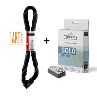 Simson RA0701A Tracefy Solo + bold slot - voor fietsgebruik - voor dagelijks fietsgebruik - voor veilig en comfortabel gebruik