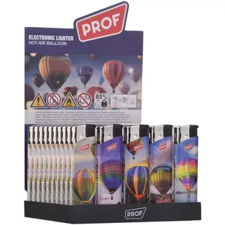 Prof Aansteker hot air balloon - 50 stuks - voor camping en buitenkoken - geschikt voor draagbare gasbranders