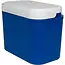 Benson Blauw witte koelbox 10 liter 32,5x 19,6x 25,7 cm, handig voor werk, picknick, auto, camping en strand