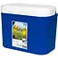Benson Blauw witte koelbox 10 liter 32,5x 19,6x 25,7 cm, handig voor werk, picknick, auto, camping en strand