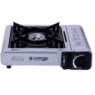 Benson Camping kooktoestel draagkoffer zilver