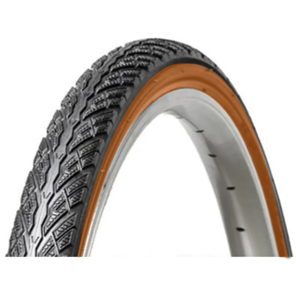 Vee Rubber Stijlvolle buitenband 26x1.75 zwart bruin met klassieke zijwand