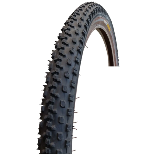 Vee Rubber EB0302D buitenband 26x2.00 bruin/zwart - rubber - 1.5 mm - zwart