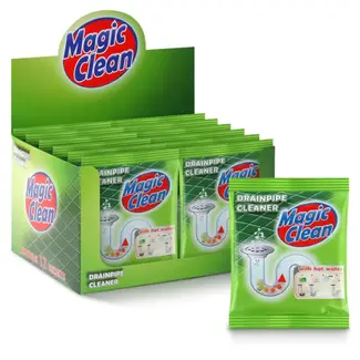 Magic Clean Afvoerontstopper display - 75 gram