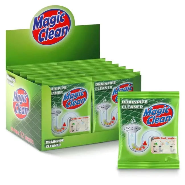 Magic Clean Afvoerontstopper display - 75 gram