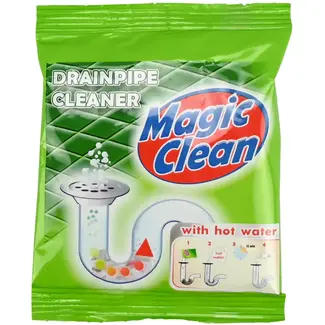 Magic Clean Afvoerontstopper - 75 gram - voor sanitair en badkamer - inhoud 75 gram - voor sanitair en montage