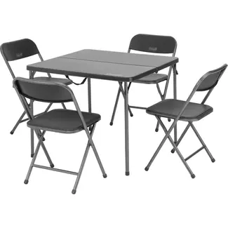 Coleman Picknicktafel met 4 Stoelen Inklapbaar 87 x 87 cm