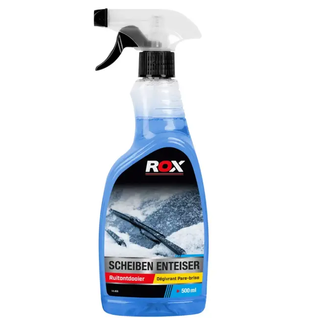 ROX Ruitenontdooier Spray 500 ml Snel IJsvrij