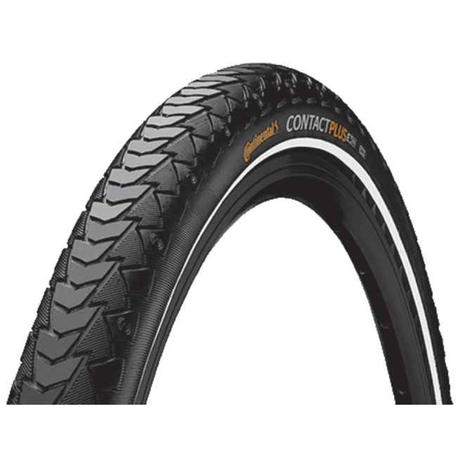 Continental Buitenband 28 x 1,60 zwart - 42-622 met reflectie en geschikt voor e-bikes tot 50 km/u