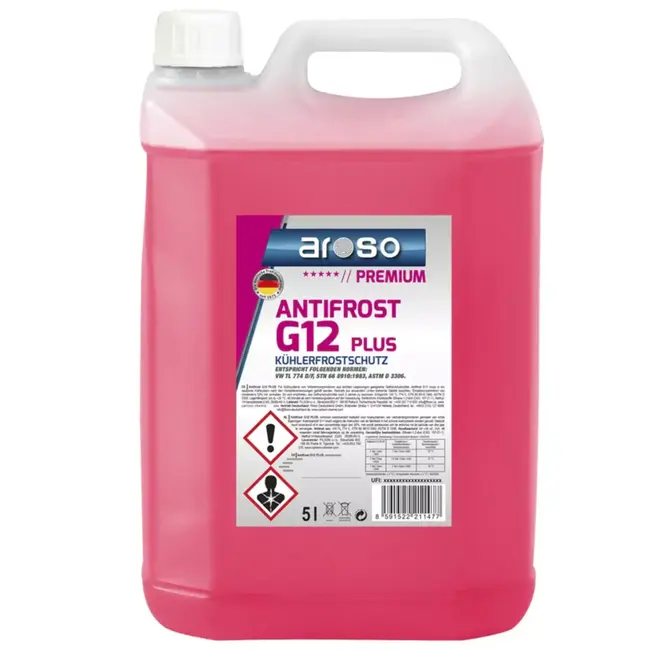 ROX Merkloos Aroso koelvloeistof 35 C voor aluminium koelsystemen 5 liter