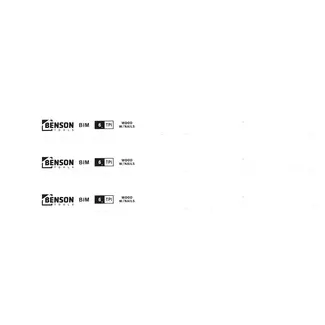 Benson Reciprozaagbladen 3-delig hout/ metaal (9"-6TPI) - 9? (± 230 mm) - Hoogwaardig staal met geharde tanden - 230 mm