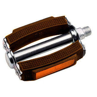 Union FF1502D Pedaal classic 687h bruin VV - aluminium - 9/16 - bruin