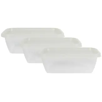 Benson Vershoudbakjes 1,45 ltr 3-delig - 3-delig - voor koken en bereiden - inhoud 1,45 ltr - voor handig gebruik in de keuken