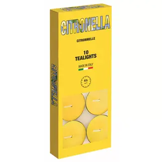 Benson Citronella theelichten 10-delig