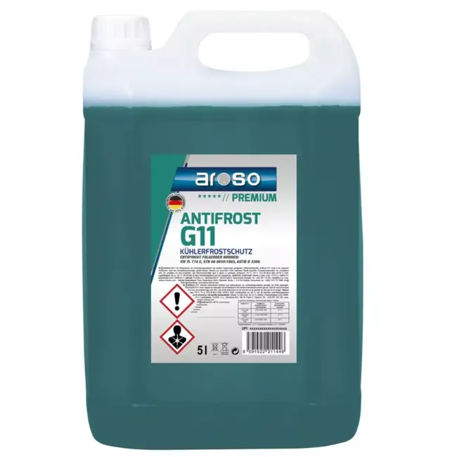 ROX Antivries koelvloeistof 35 C 5 liter blauwgroen voor koelsystemen