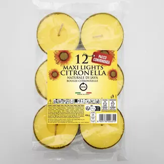 Benson Citronella kaars 12-delig - 12-delig - met duidelijke specificaties - geschikt voor meerdere toepassingen
