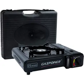 Benson Gaspower Camping kooktoestel draagkoffer zwart