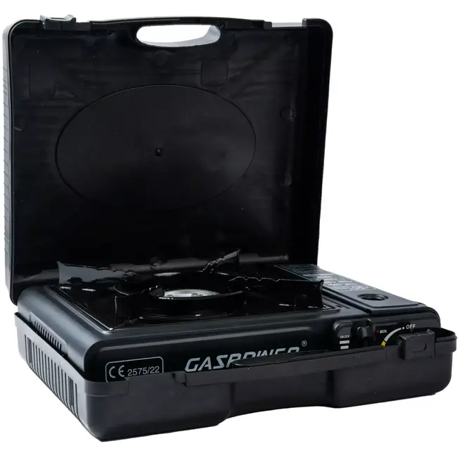 Benson Gaspower Camping kooktoestel draagkoffer zwart