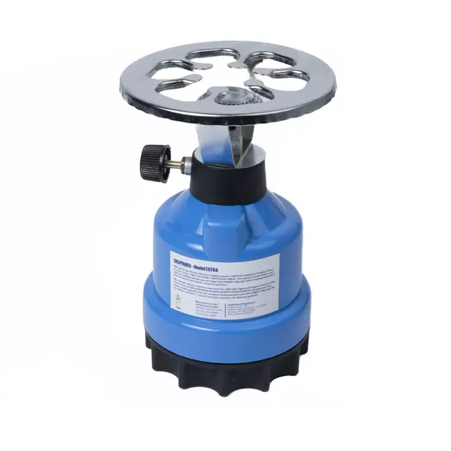 Benson Gaspower Camping kookstel blauw