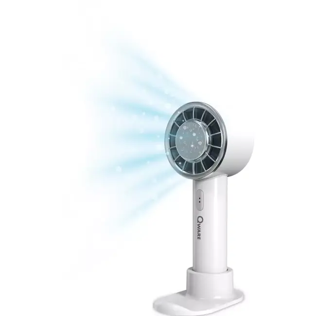 Benson Qware Ice handventilator wit - met de meegeleverde type-c kabel