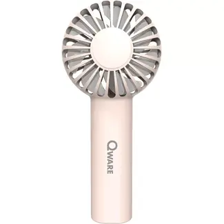 Benson Qware mini ventilator roze - met de meegeleverde type-c kabel