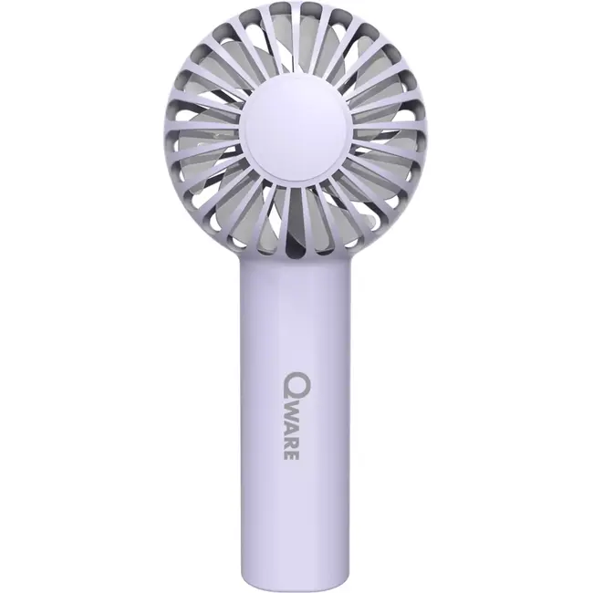 Benson Qware mini ventilator paars - met de meegeleverde type-c kabel