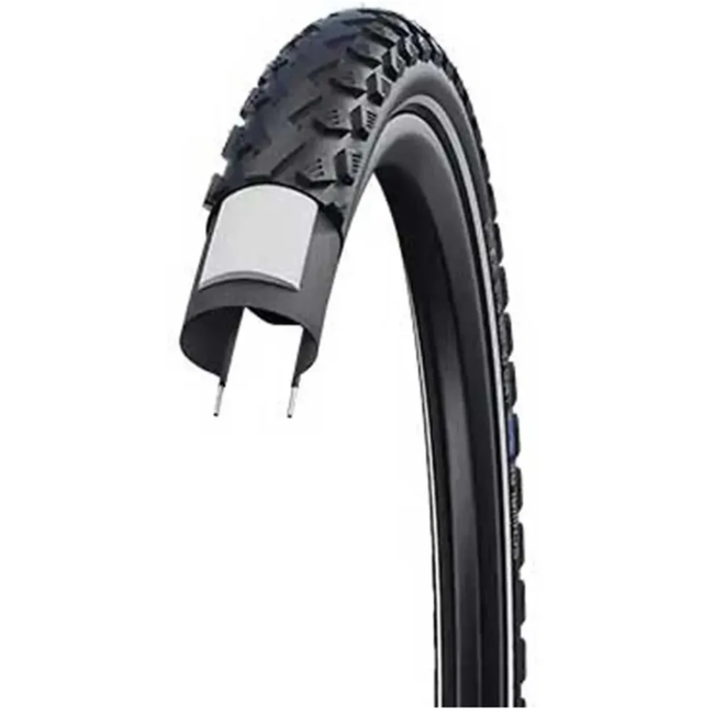 Schwalbe Buitenband 28 x 2,00 zwart - Land Cruiser Plus met PunctureGuard en reflectie voor fiets