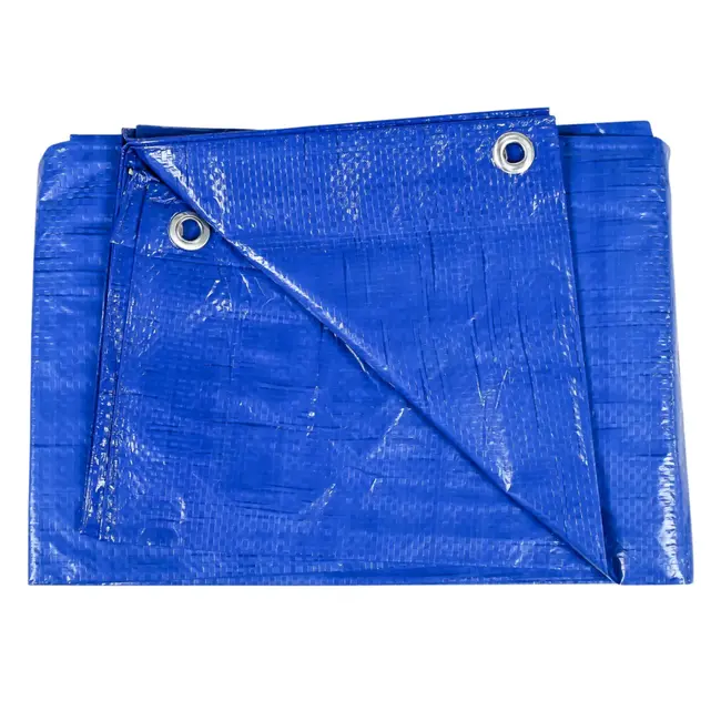 Benson Dekzeil 1,5 x 6 mtr blauw - maat 1,5 x 6 m - PE