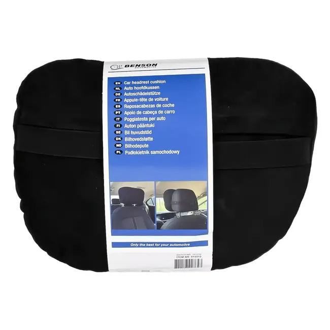 Benson Auto hoofdkussen - verstelbaar
