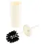 Benson Wc borstel + houder beige rond hoog