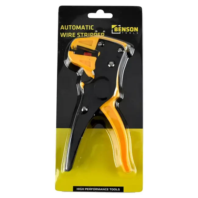 Benson Automatische afstriptang met draadknipper en kunststof grip