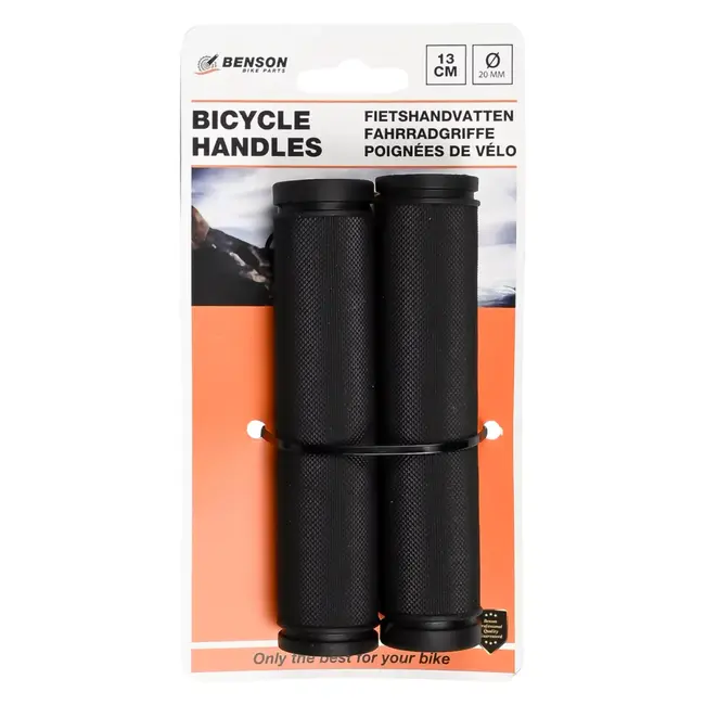 Benson Fietshandvatten flexibel 20x 130 mm - met grip - 20 x 130 mm - voor fietsgebruik - voor dagelijks fietsgebruik