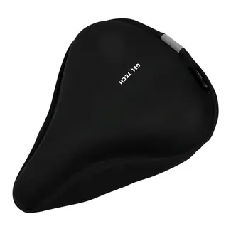 Benson Zadeldek met gel 26 x 23 cm – Met reflectiestreep voor fiets