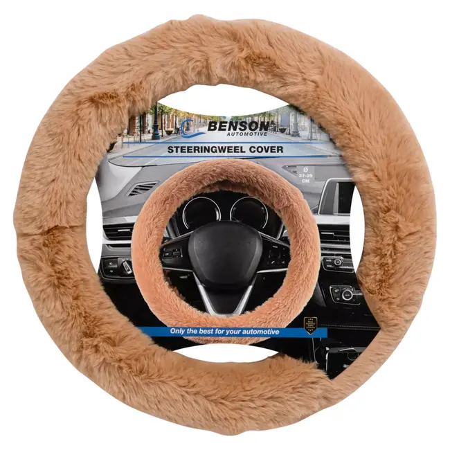 Benson Stuurhoes zachte vacht beige – Universeel en comfortabel