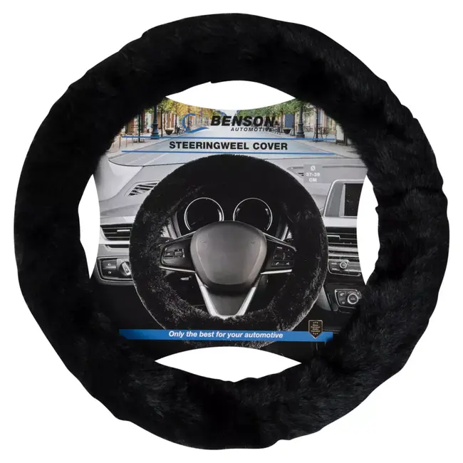Benson Stuurhoes zachte vacht zwart – Universeel en comfortabel