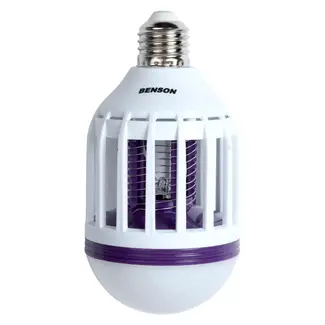 Benson Anti-muggenlamp E27 UV-LED 4 W - 3 standen - 150 lumen - 6500 K