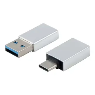 Benson USB-A en USB-C adapterset - USB 2.0 met 2 A en 480 Mbps
