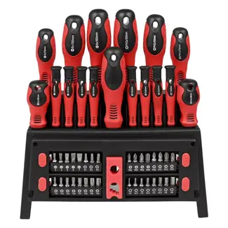 Benson Schroevendraaier en bit set 50-delig - 25 mm - T10 - T15 - T20 - T25 - T27 - T30 - T35 - T40