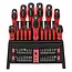 Benson Schroevendraaier en bit set 50-delig - 25 mm - T10 - T15 - T20 - T25 - T27 - T30 - T35 - T40